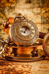 Image showing Vintage pocket watch