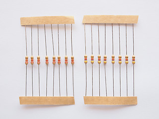 Image showing Passive resistor