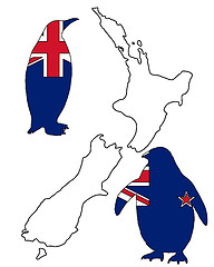 Image showing Penguin New Zealand