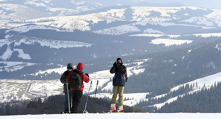 Image showing on a mountain