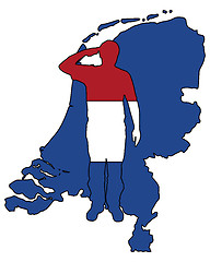 Image showing Dutch Salute