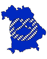 Image showing Bavarian Pretzel