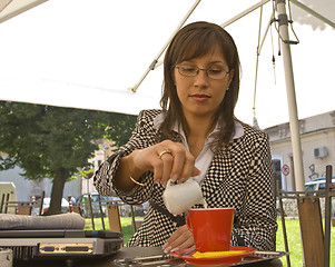 Image showing Coffee break