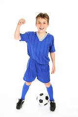 Image showing Soccer champ