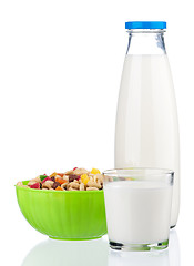 Image showing Bottle of milk