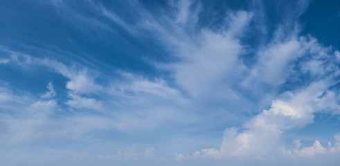 Image showing Beautiful daytime sky - natural background