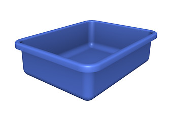 Image showing Blue Tray