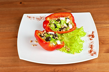 Image showing Stuffed peppers