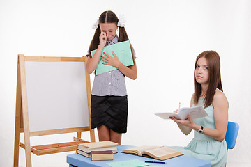 Image showing Trainee received low marks for not knowing lesson topic