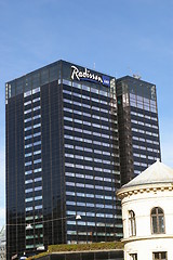 Image showing Radisson SAS hotel in Oslo