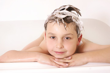 Image showing Bathtime