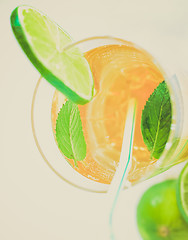 Image showing Retro look Cocktail picture