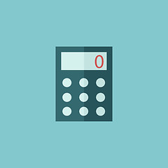 Image showing Calculator Flat Icon