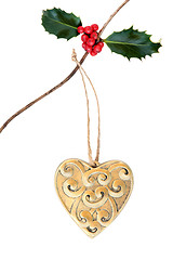 Image showing Christmas Heart Decoration