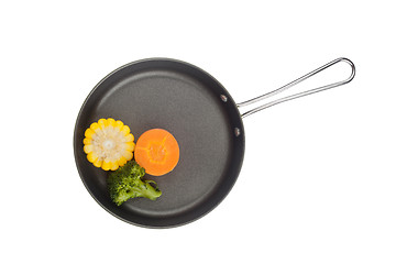 Image showing Vegetables in skillet