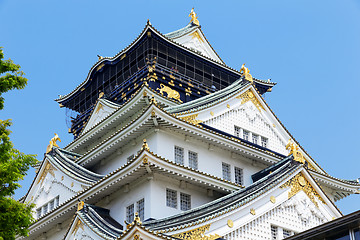 Image showing Osaka castle