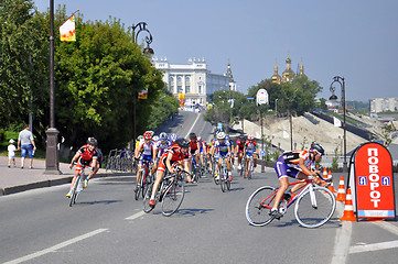 Image showing Day of the athlete in Tyumen, 09.08.2014. Cycling.