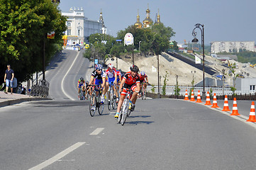 Image showing Day of the athlete in Tyumen, 09.08.2014. Cycling.