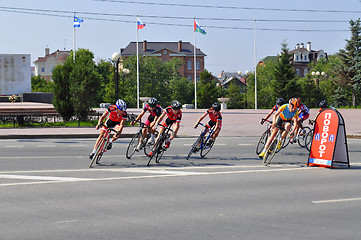 Image showing Day of the athlete in Tyumen, 09.08.2014. Cycling.