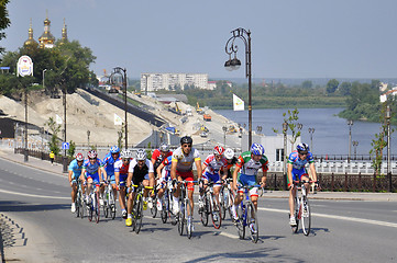 Image showing Day of the athlete in Tyumen, 09.08.2014. Cycling.