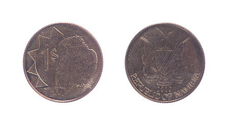 Image showing Old one dollar coin