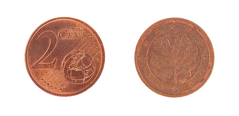 Image showing 2 Euro cent coin