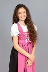 Image showing traditional bavarian girl