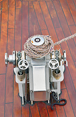 Image showing  bow anchor winch