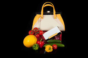 Image showing bag with vegetables