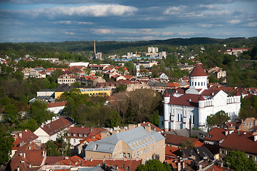 Image showing Vilnius panorama