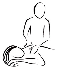 Image showing Woman massage