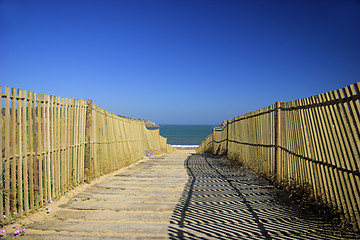 Image showing Path to the Beach