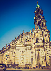 Image showing Dresden Hofkirche