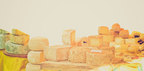 Image showing Retro look Cheese