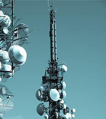 Image showing Communication tower