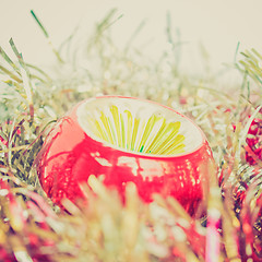 Image showing Retro look Baubles