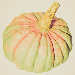 Image showing Retro look Pumpkin