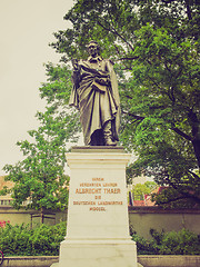 Image showing Thaer denkmal Leipzig