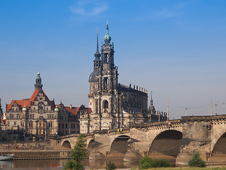 Image showing Dresden Hofkirche