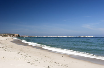 Image showing White Sand Beach