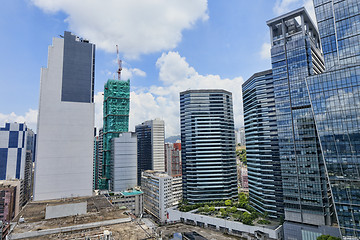 Image showing office buildings at day, hongkong kwun tong 