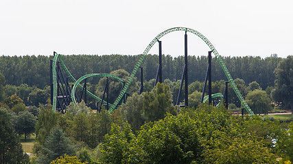 Image showing Rollercoaster ride