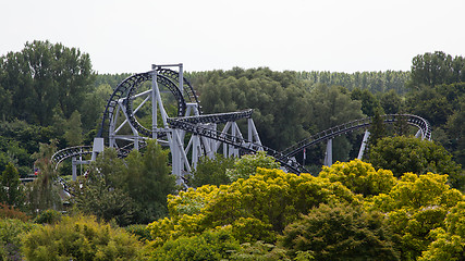 Image showing Rollercoaster ride