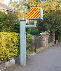 Image showing UK static speed camera