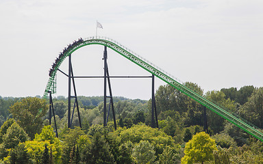 Image showing Rollercoaster ride