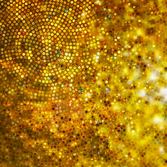 Image showing Design on gold glittering background. EPS 10