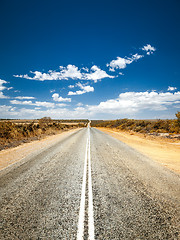 Image showing road to horizon