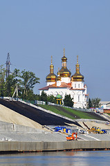 Image showing Holy Trinity Monastery. Architecture monument, Tyumen, Russia.