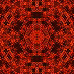 Image showing Bright abstract pattern