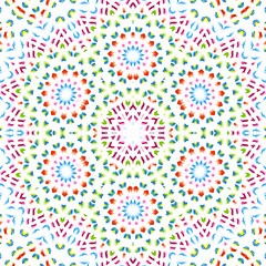 Image showing Abstract color pattern on white